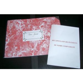 Livre journal annuel des recettes et dépenses, grand livre  Edimedical